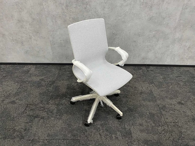 Relativ - bureaustoel muisgrijs - ongebruikt - afbeelding 4 van  17