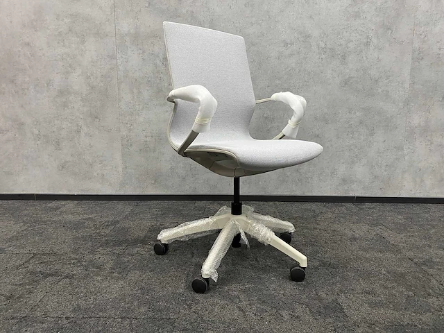 Relativ - bureaustoel muisgrijs - ongebruikt - afbeelding 2 van  17