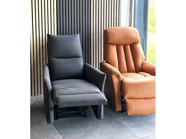 Relax fauteuil elektrisch xxl, orange, 2025 - afbeelding 2 van  3