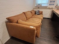 Relaxbank met lederlook bekleding - afbeelding 2 van  4