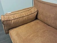 Relaxbank met lederlook bekleding - afbeelding 4 van  4