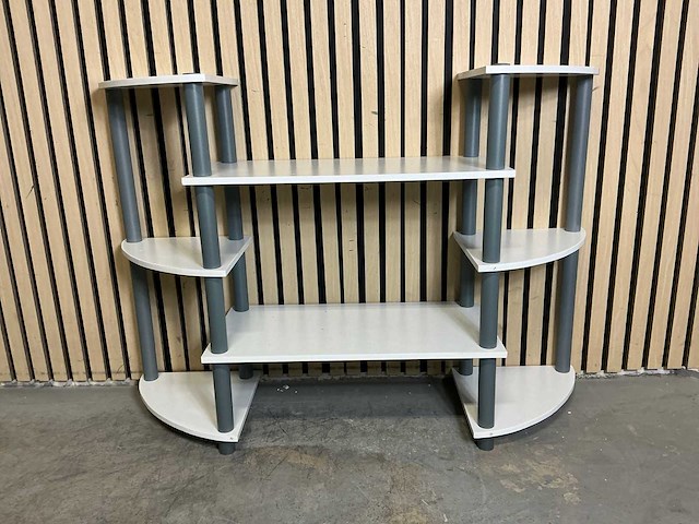 Relaxdays 10025963 wandkast met 8 niveaus (5x) - afbeelding 6 van  8