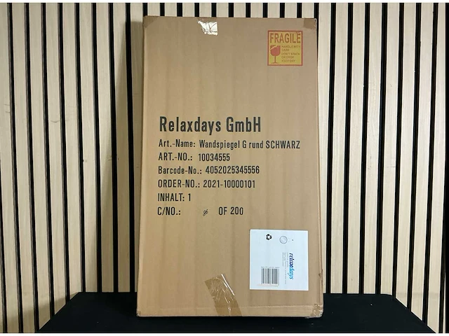 Relaxdays 10034555 spiegel rond (4x) - afbeelding 4 van  5