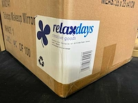 Relaxdays 10034557 make up spiegel goud (4x) - afbeelding 8 van  8