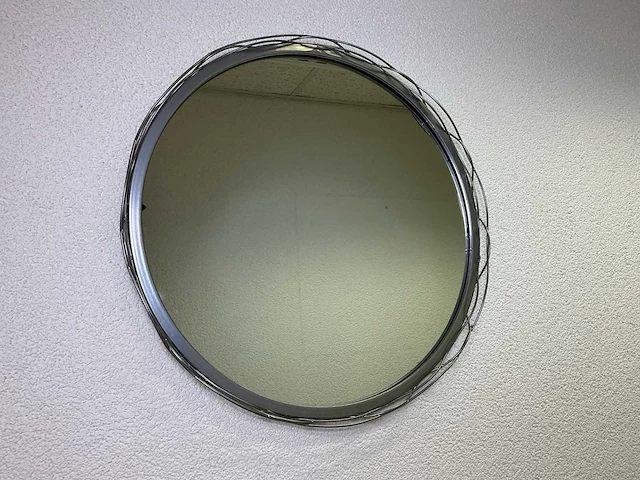 Relaxdays 10038742 spiegel rond (4x) - afbeelding 1 van  5