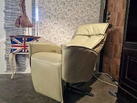 Relaxfauteuil chesterfield, ennis , creme - afbeelding 3 van  8