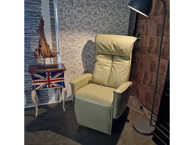 Relaxfauteuil chesterfield, ennis , creme - afbeelding 8 van  8