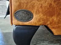 Relaxfauteuil chesterfield, lazychester , bruin - afbeelding 6 van  8