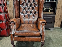 Relaxfauteuil chesterfield, lazychester, bruin - afbeelding 1 van  5