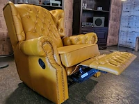 Relaxfauteuil chesterfield, tremblay, geel - afbeelding 2 van  6