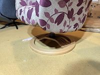 Relaxfauteuil, meerkleurig stof, manueel verstelbaar - afbeelding 4 van  5