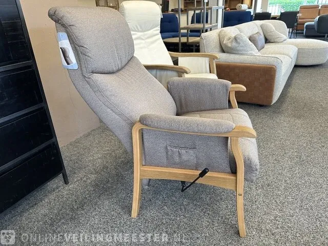 Relaxfauteuil zwolle hjort knudsen, licht grijs - afbeelding 1 van  6