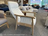 Relaxfauteuil zwolle hjort knudsen, wit - afbeelding 1 van  7