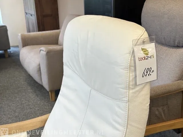 Relaxfauteuil zwolle hjort knudsen, wit - afbeelding 7 van  7