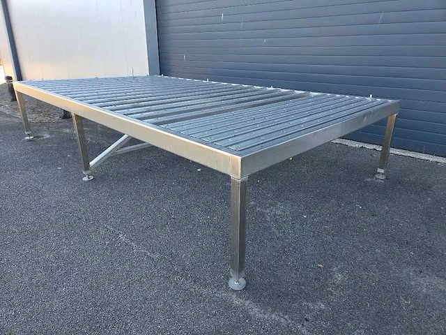 Relco - werktafel rvs - overige werkplaatsinventaris - afbeelding 2 van  9