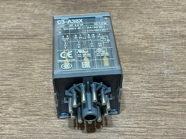 Releco 3-a38x/dc110v insteekrelais (60x) - afbeelding 4 van  7