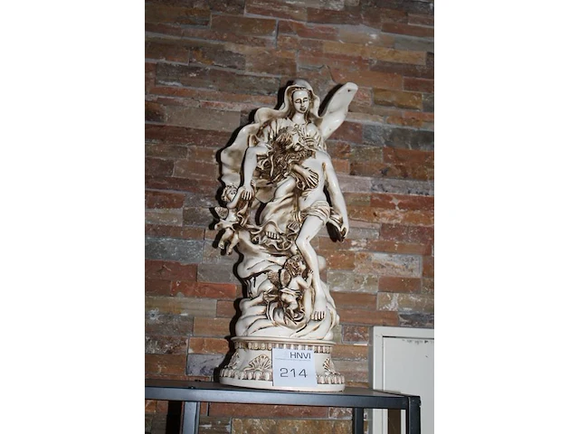 Religieus beeld met hoogte 58 cm. - afbeelding 2 van  3