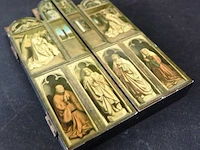 Religieuze voorstelling op 3 delig paneel - afbeelding 5 van  5