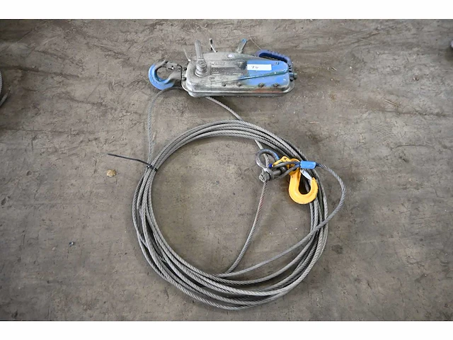 Rema 1500kg staalkabel spanner set - afbeelding 1 van  4