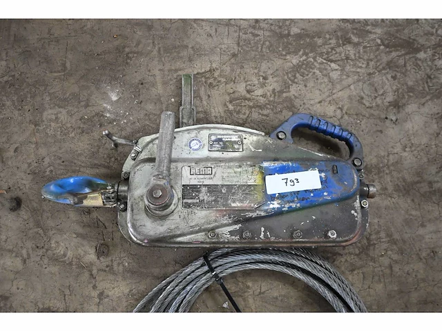 Rema 1500kg staalkabel spanner set - afbeelding 2 van  4