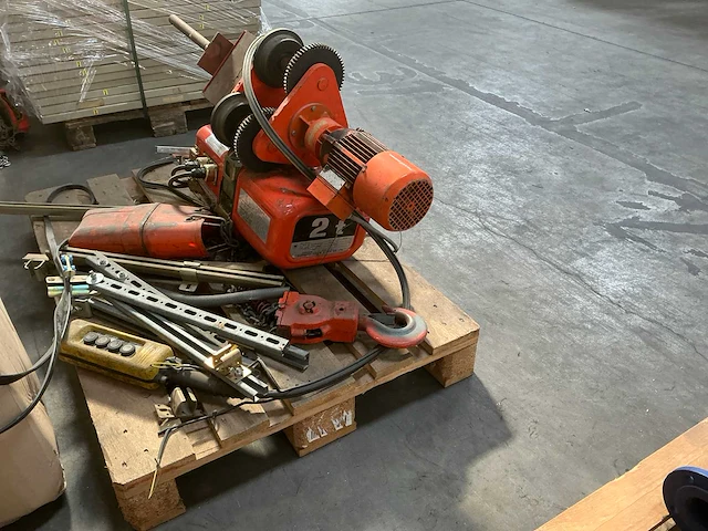 Rema fa 2ton elektrische hijstakel met ketting - afbeelding 4 van  19