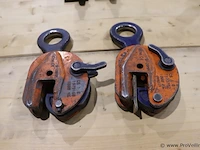 Rema hijsklemmen - max. 1000kg - 2 stuks - afbeelding 1 van  3