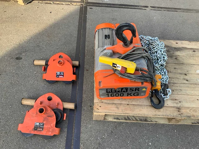Rema sr1600kg elektrische kettingtakel - afbeelding 1 van  6