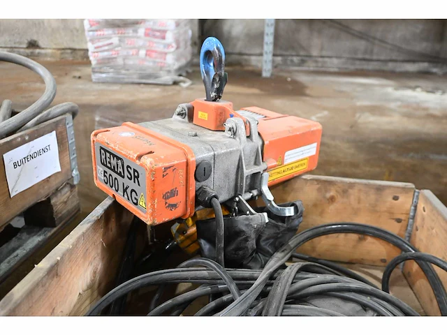 Rema star 020/01 - sr 500kg elektrische kettingtakel - afbeelding 1 van  4