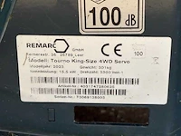 Remarc - tourno king size 4wd servo - turf machine - 2023 - afbeelding 9 van  13