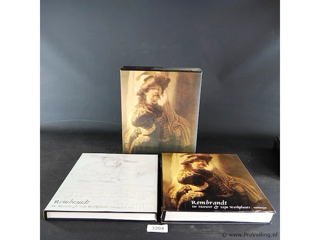 Rembrandt2 boeken in cassette - afbeelding 1 van  5