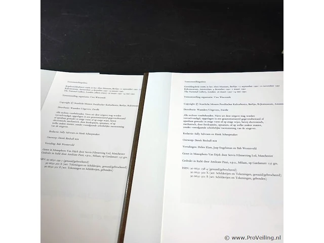 Rembrandt2 boeken in cassette - afbeelding 2 van  5