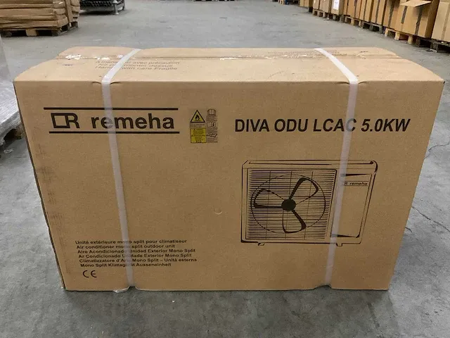 Remeha - diva - mono-split cassette + buitenunit 5 kw - afbeelding 5 van  8