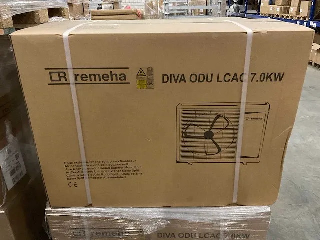 Remeha - diva - mono-split cassette + buitenunit 7 kw - afbeelding 5 van  8