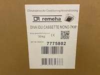 Remeha - diva - mono-split cassette + buitenunit 7 kw - afbeelding 8 van  8