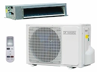 Remeha - diva - mono-split kanaalinbouw + buitenunit 7 kw - afbeelding 1 van  8
