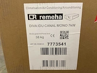 Remeha - diva - mono-split kanaalinbouw + buitenunit 7 kw - afbeelding 8 van  8