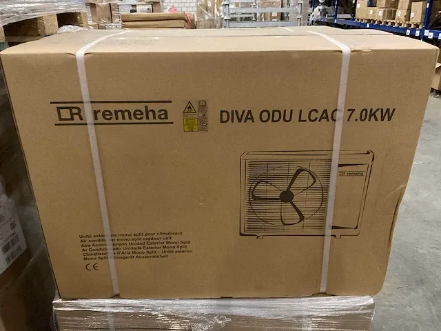 Remeha - diva - mono-split plafondonderbouw/wand + buitenunit 7 kw - afbeelding 5 van  8