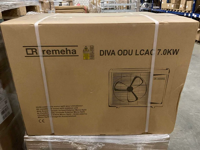 Remeha - diva - mono-split plafondonderbouw/wand + buitenunit 7 kw - afbeelding 5 van  8