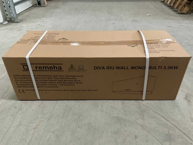 Remeha - diva - multi-split buitenunit + hoge wand 3,5 kw - afbeelding 7 van  8