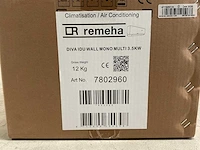 Remeha - diva - multi-split buitenunit + hoge wand 3,5 kw - afbeelding 8 van  8