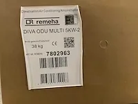 Remeha - diva - multi-split buitenunit + hoge wand 5 kw - afbeelding 6 van  8