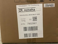 Remeha - diva - multi-split buitenunit + hoge wand 5 kw - afbeelding 8 van  8