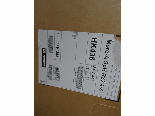 Remeha - mercuria ace h 4-8 - warmtepomp - afbeelding 3 van  4