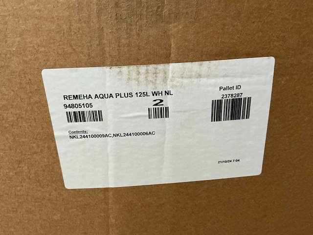 Remeha aqua plus 125w boiler 125 liter - afbeelding 4 van  4