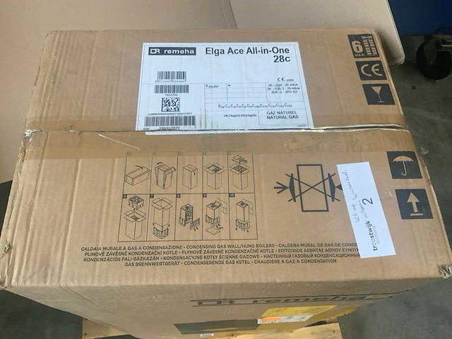 Remeha elga ace all-in-one 28c combi cv-ketel - afbeelding 4 van  9