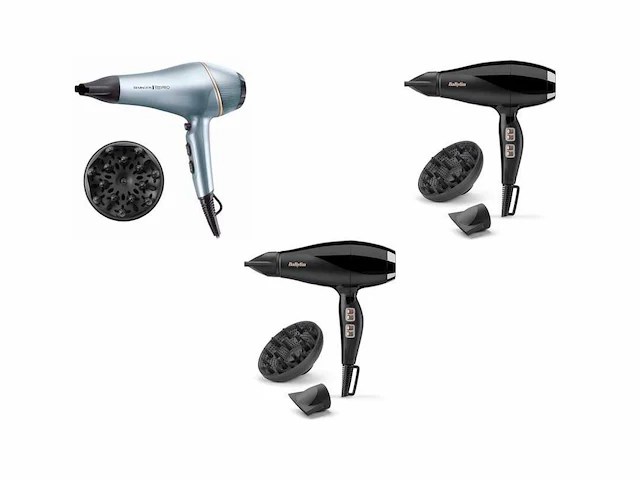 Remington ac9300 blauw haardroger | babyliss power pro 2300 föhn - afbeelding 1 van  2