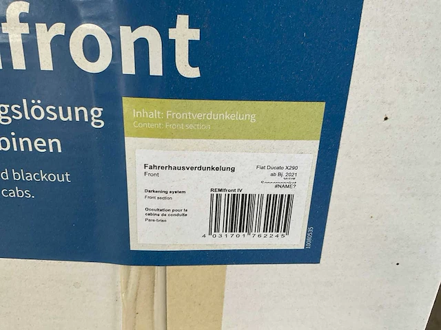 Remis remifront set verduisteringpanelen (voor/links/rechts) - afbeelding 4 van  8