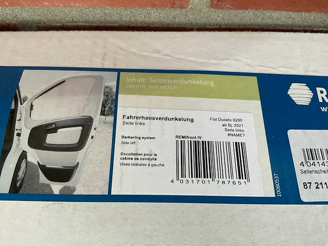 Remis remifront set verduisteringpanelen (voor/links/rechts) - afbeelding 6 van  8