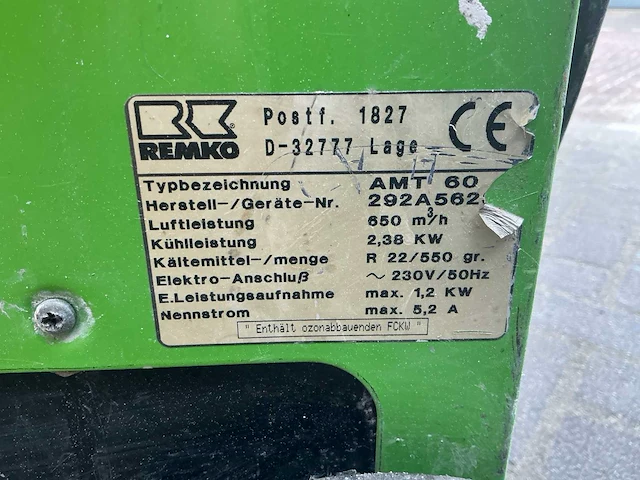 Remko amt 60 bouwdroger - afbeelding 5 van  5