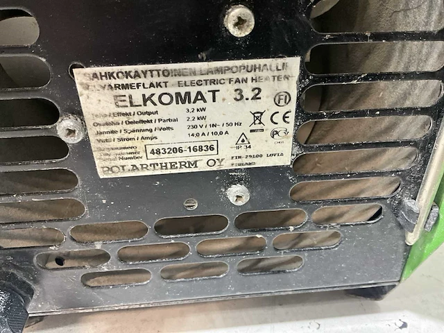 Remko elkomat 3,2 heater - afbeelding 5 van  5